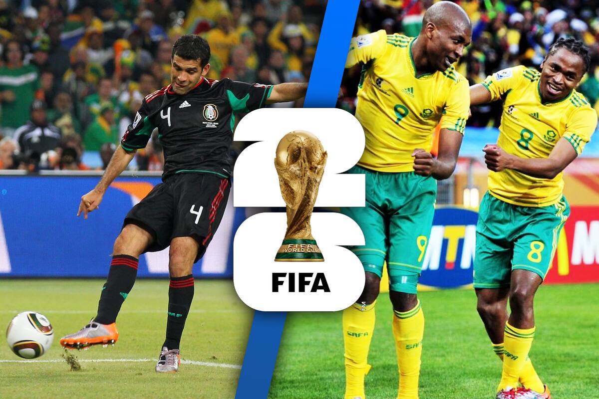 México volverá a jugar contra Sudafrica el partido inaugural de la Copa del Mundo