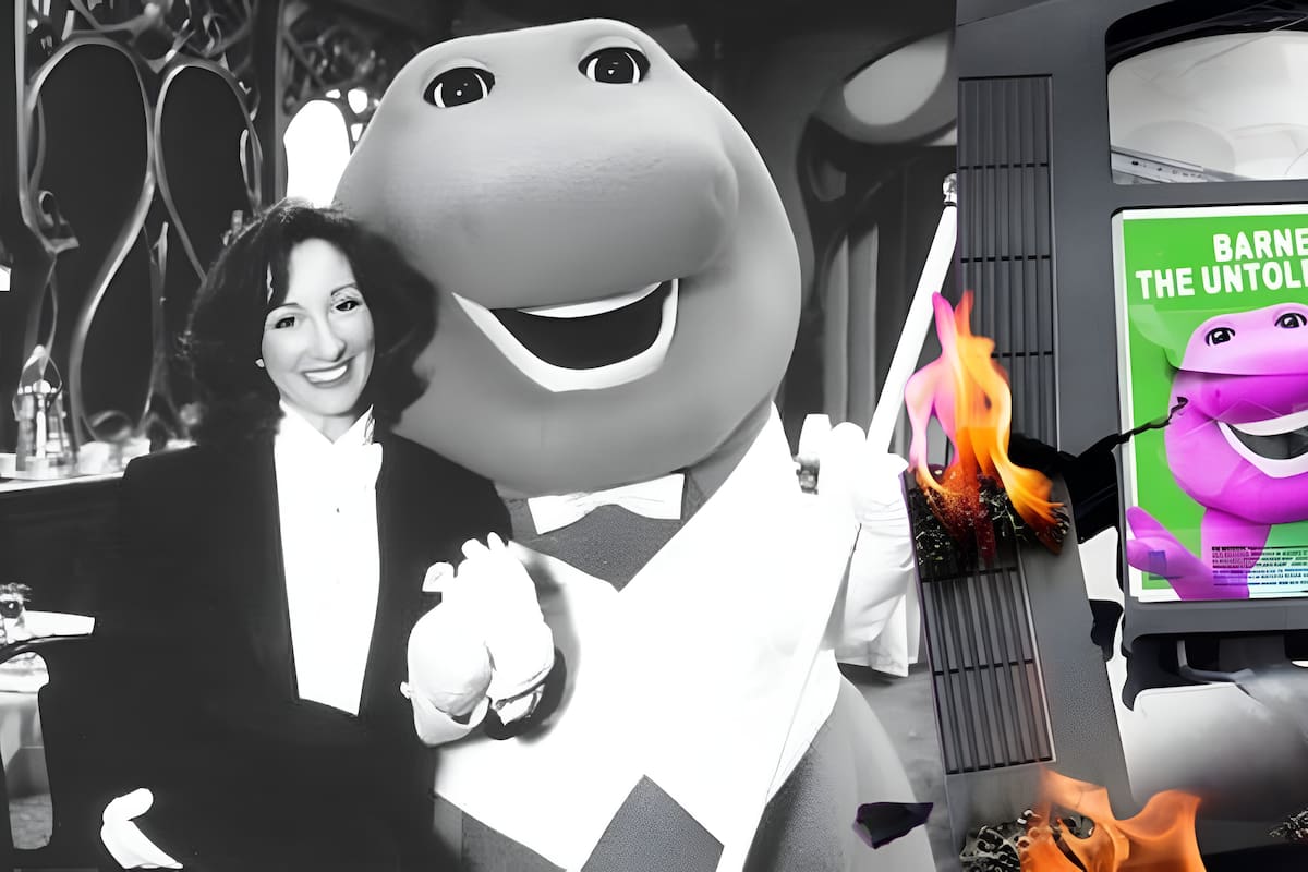 Creó a Barney sin imaginar la tormentosa “maldición” que le traería; la historia de Sheryl Leach