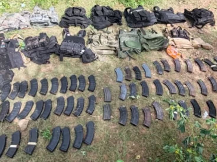 Enfrentamiento en Culiacán deja tres civiles sometidos y el aseguramiento de armas, explosivos y equipo táctico