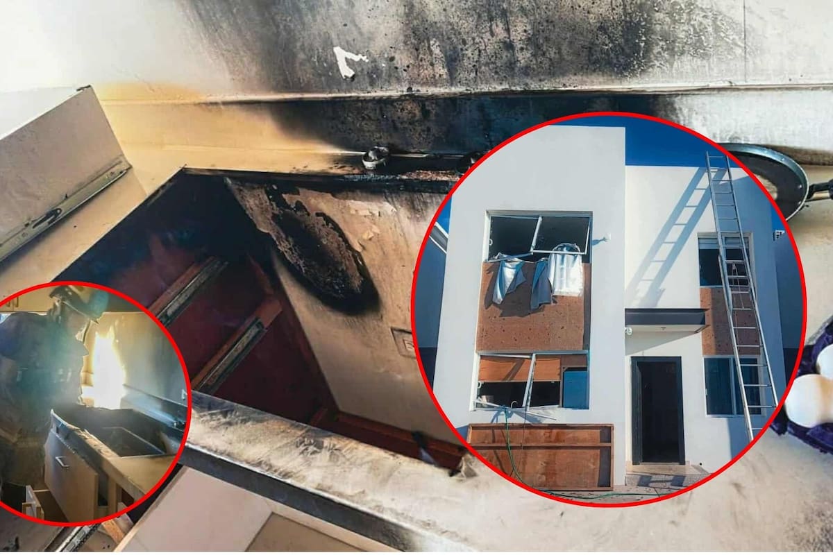 Explosión por acumulación de gas deja una persona lesionada en Ciudad Obregón