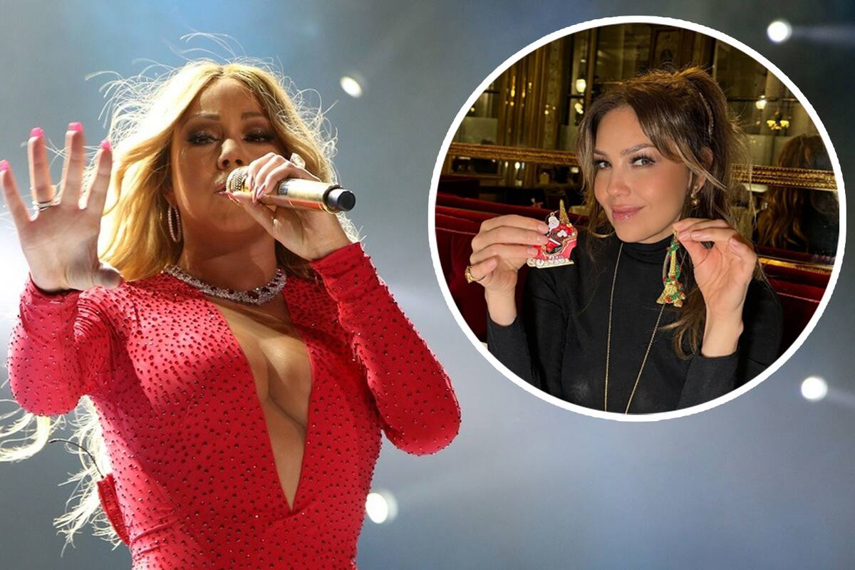 Thalía y Mariah Carey unidas por la Navidad