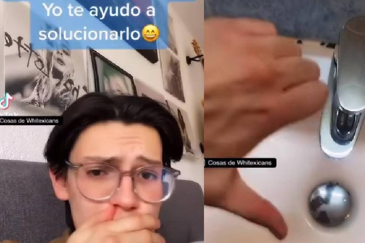 VIRAL: Tiktoker hace enfurecer a regios con tutorial de cómo tener agua y lo llaman "whitexican"