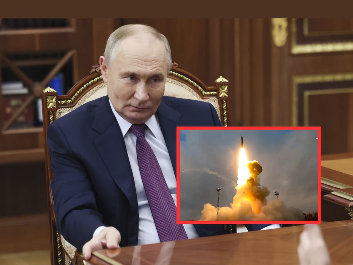 Putin firma decreto para extender uso de armas nucleares en respuesta al ataque ucraniano. | Crédito: AP