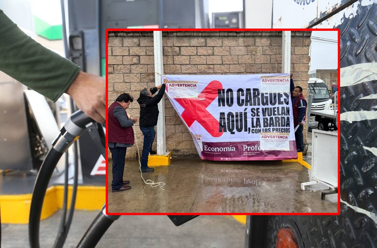 ARCHIVO. La Profeco denunció a una gasolinera en Durango por retirar sellos de advertencia relacionados con precios elevados de gasolina, lo cual es considerado un delito. (Banco digital GH)