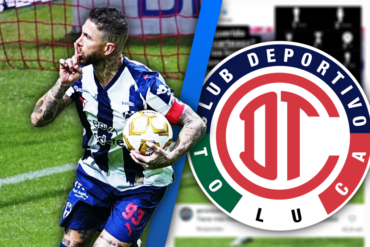 “Ovejas”: Sergio Ramos se mete con el Toluca y les presume sus títulos