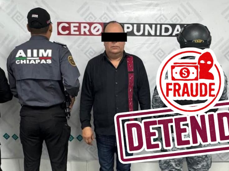 Detienen por tráfico de influencia a Martín “N”, después de que le quitara a su víctima más de 8,000,000 de pesos