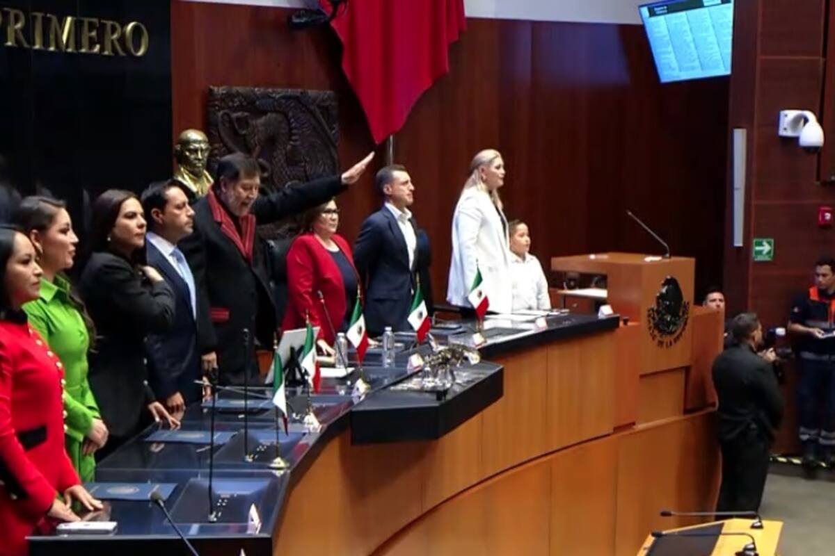 Noroña: “Un plebeyo como yo, no habría podido aspirar a encabezar la Presidencia de la Cámara de Senadores”