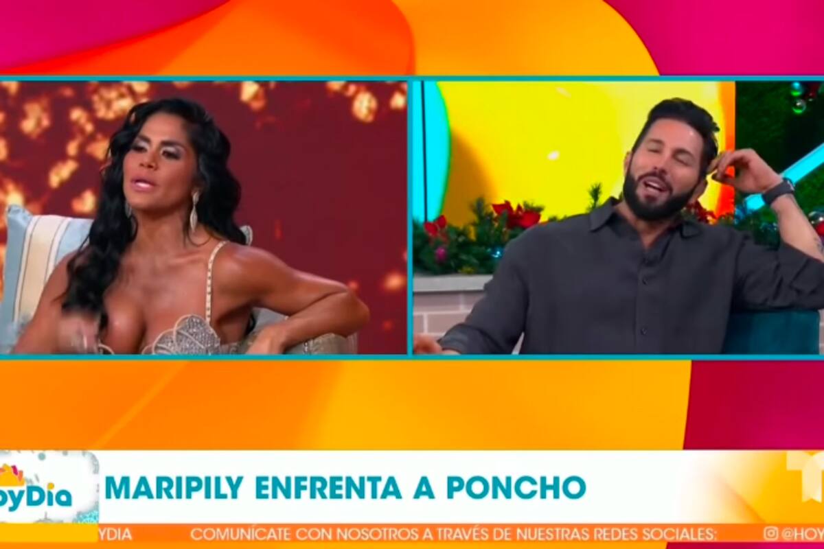 Maripily y Poncho de Nigris protagonizan fuerte discusión en “Hoy Día”