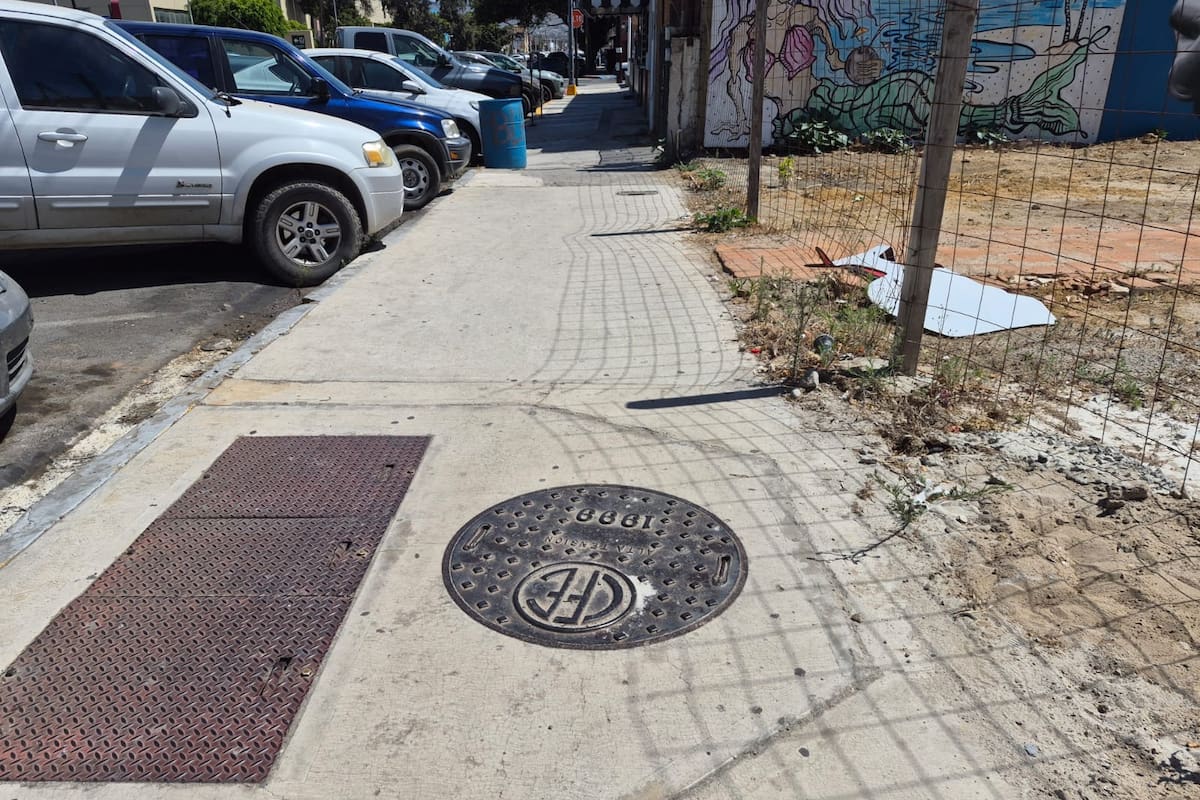 Roban hasta 10 tapas de alcantarilla al mes en Ensenada