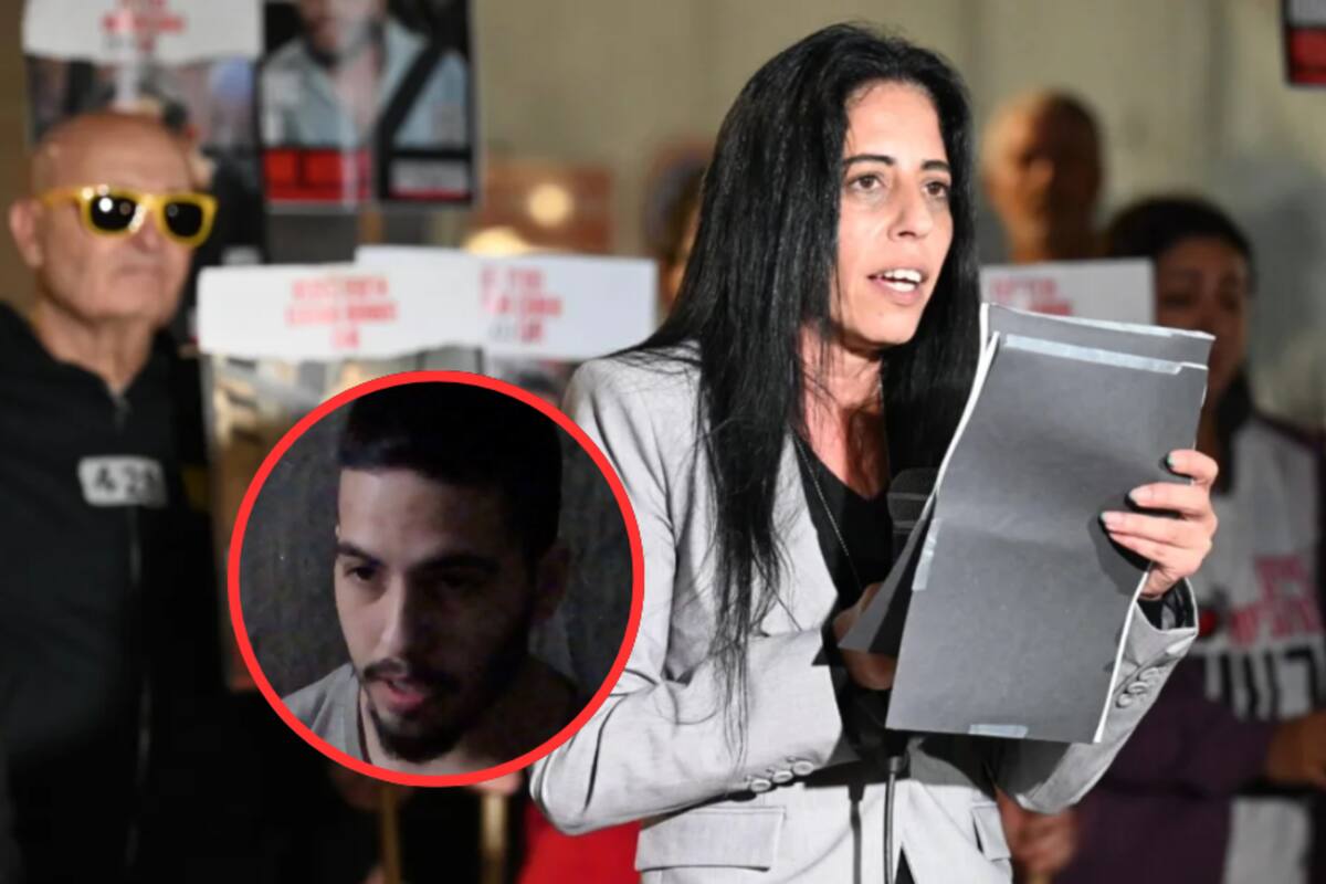 Madre de rehén en Gaza intensifica críticas a Netanyahu tras nuevo video de “prueba de vida”