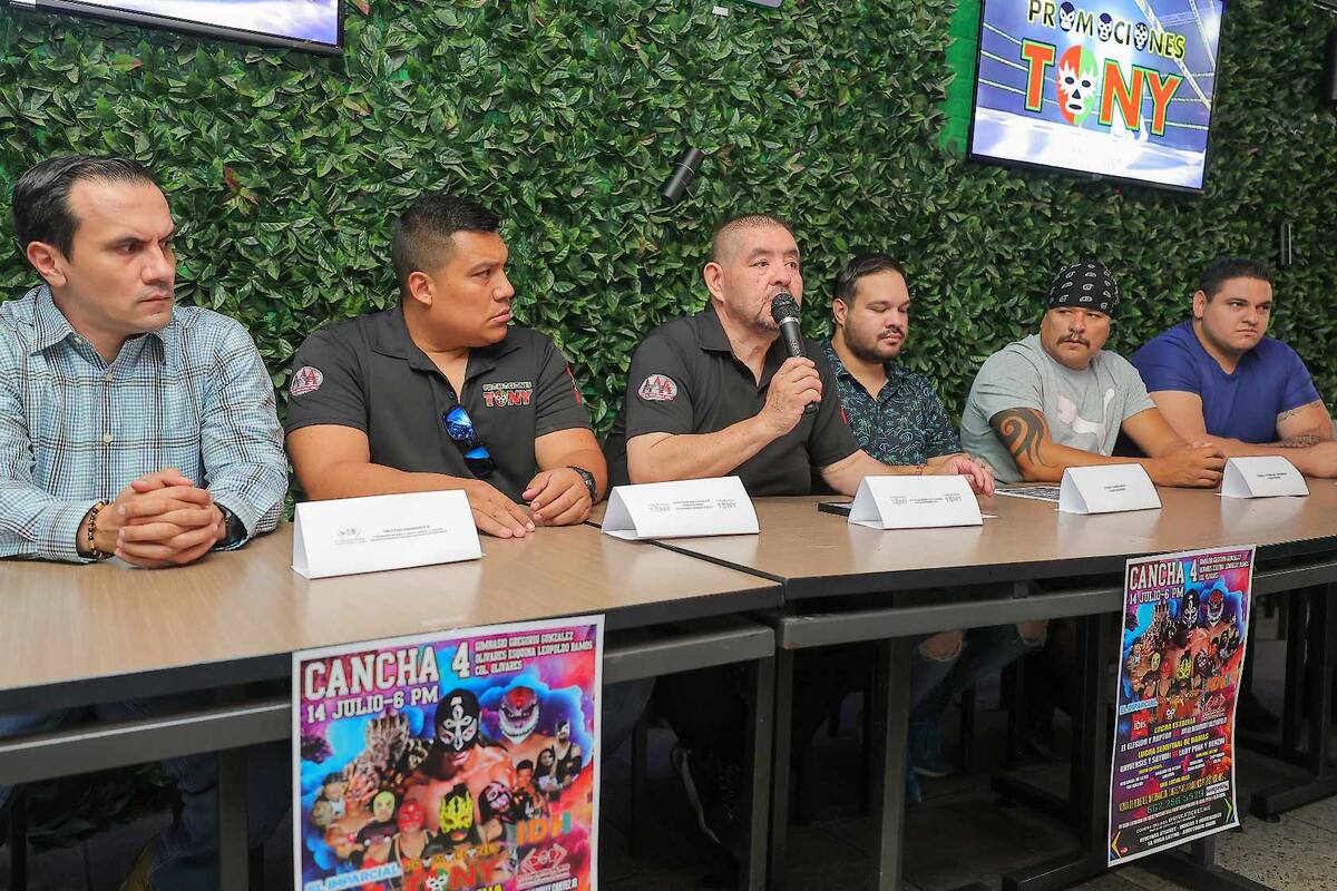 Albergará 'Cancha 4' función de lucha libre el domingo 14 de julio
