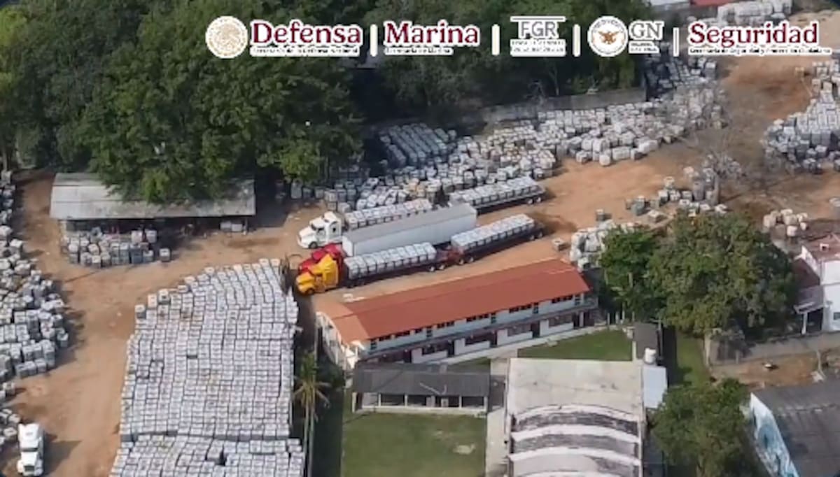 Foto: Captura de vídeo de Omar García Harfuch en X.