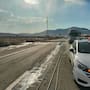 Mantienen cierre preventivo en carretera Tijuana-Mexicali por caída de postes tras tormenta