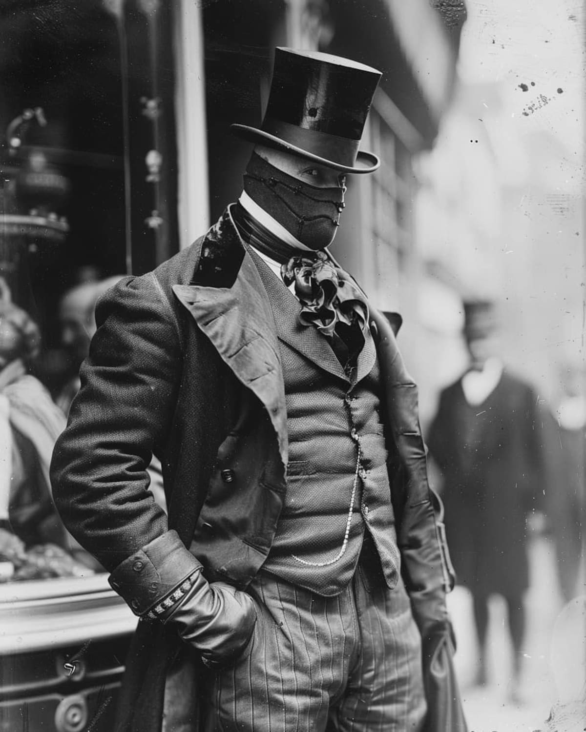 Bane en estilo inglés de 1875 según una IA