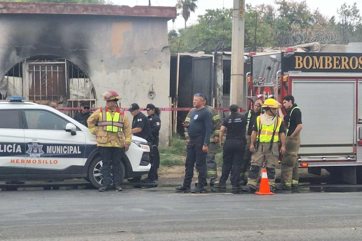 Joven prende fuego a cuarto en renta tras presunta discusión con su exnovia en Hermosillo, señalan testigos