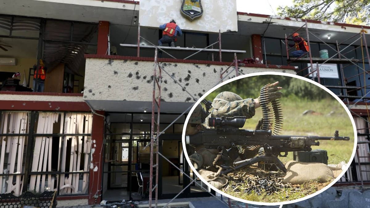 El gobierno mexicano busca respuestas ante el preocupante aumento del uso de armas militares estadounidenses por parte de cárteles de drogas. Foto: AP y Pixabay