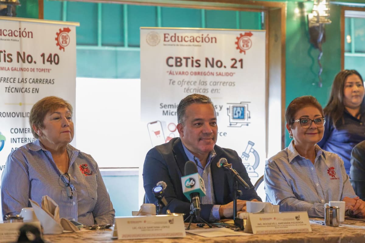 Nuevas carreras técnicas llegan a preparatorias DGETI en Mexicali