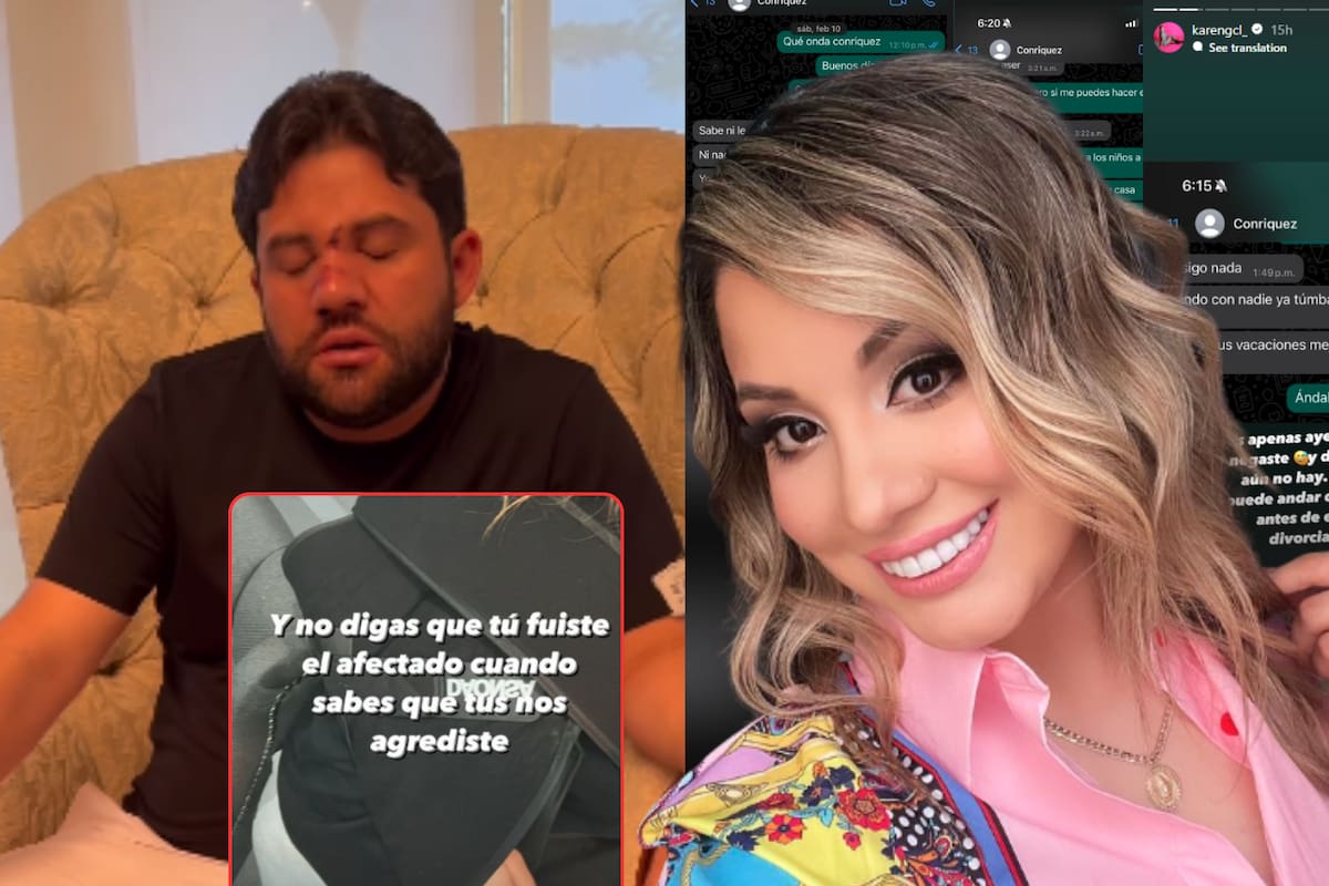 Expareja de Luis R. Conriquez rompe el silencio y exhibe conversaciones con él; asegura que él apareció con su amante donde ella estaba con sus hijos