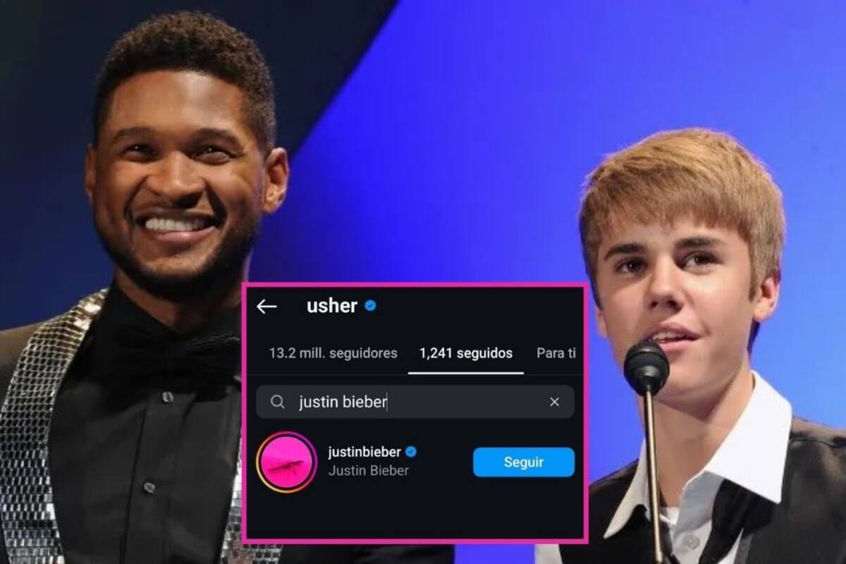 Justin Bieber deja de seguir a Usher en redes sociales