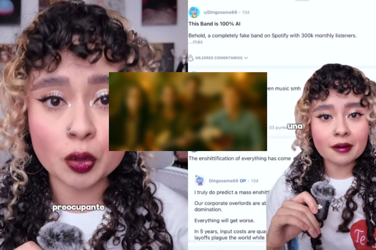 “Qué miedo, esto ya se salió de control”: Banda creada completamente con inteligencia artificial debuta en Spotify y genera reacciones divididas
