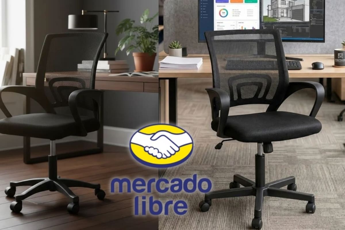 La silla ejecutiva ergonómica Renovashop baja a 697 pesos en Mercado Libre con envío gratis a todo el país