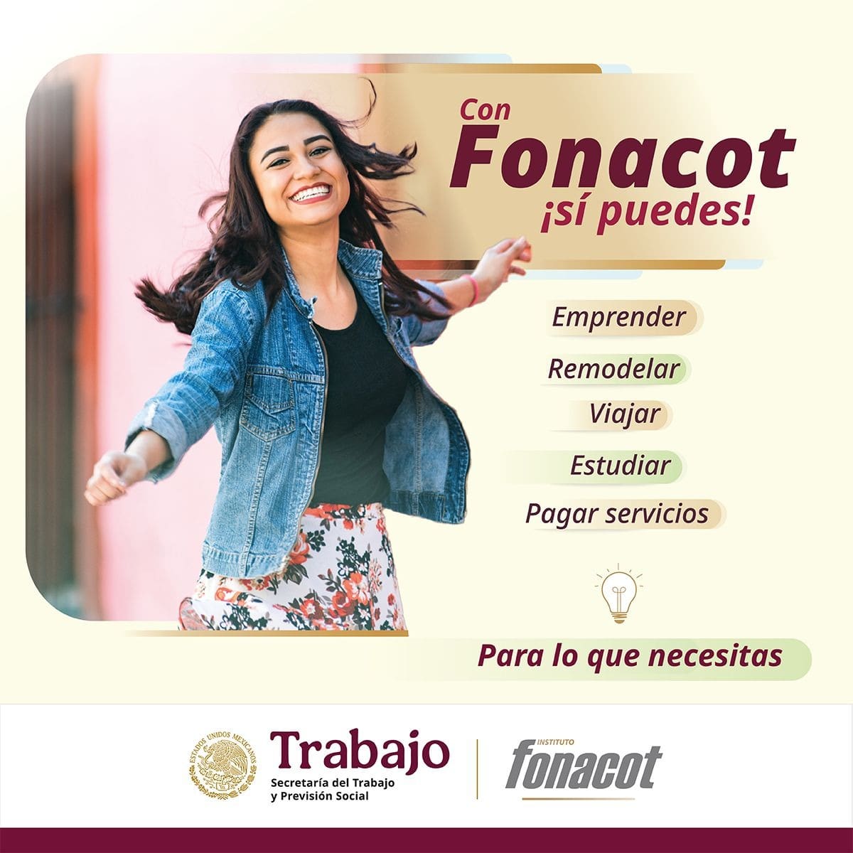 Crédito: X @Fonacot_oficial