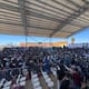 Protestas y peticiones ciudadanas marcan visita de Claudia Sheinbaum a San Quintín