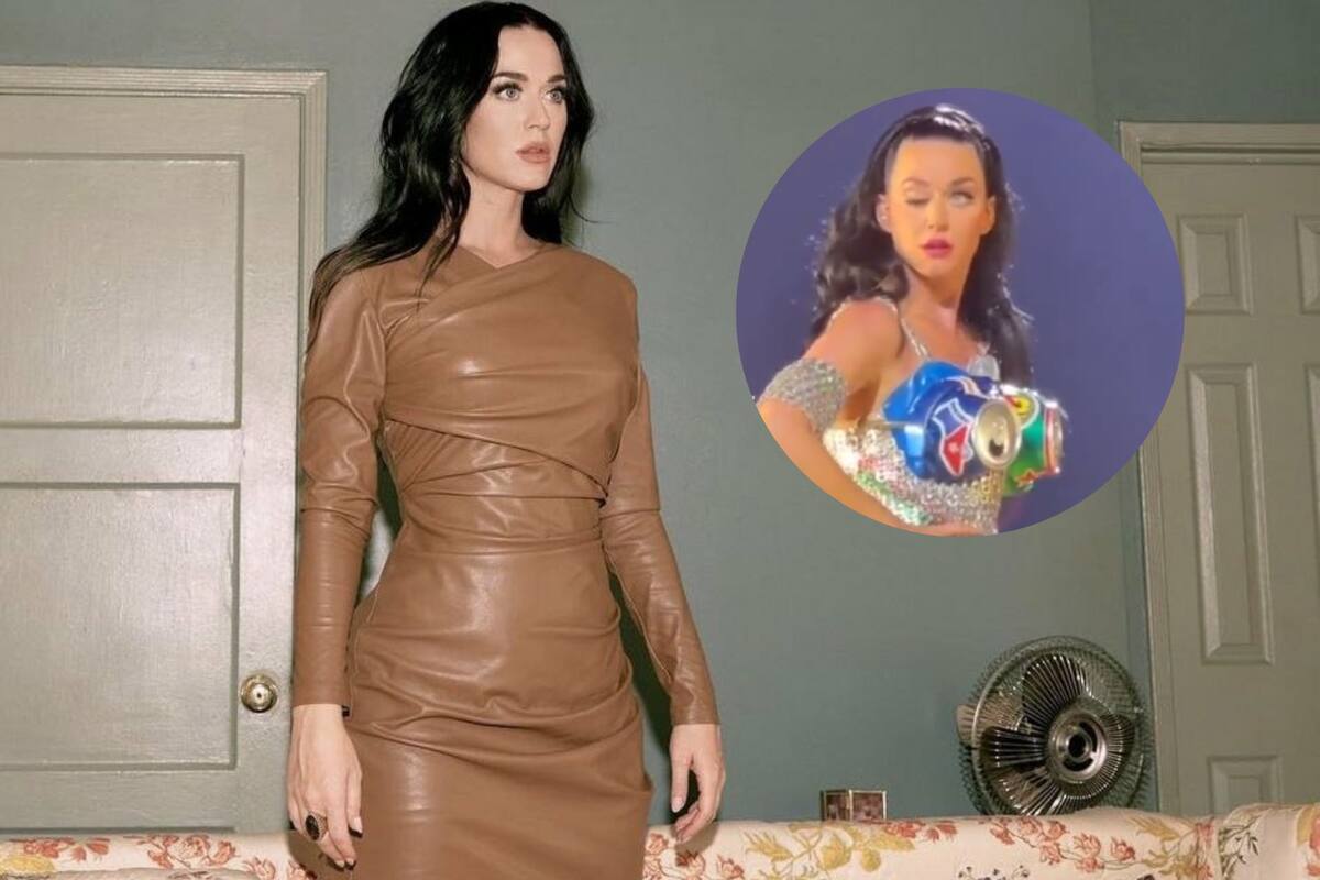 ¿Reptiliana? Captan momento cuando Katy Perry sufre espasmo en su ojo y se volvió viral