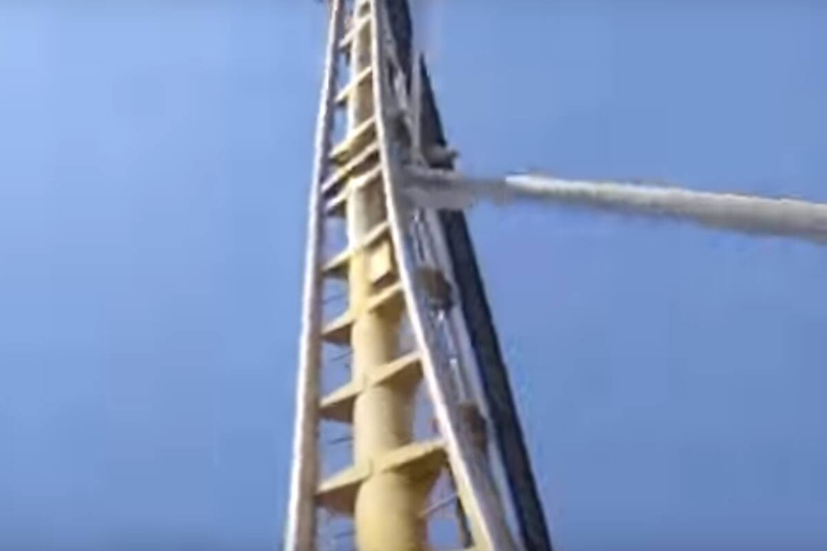 VIDEO: Así es un paseo en montaña rusa de la Feria de Chapultepec donde murieron 2 personas