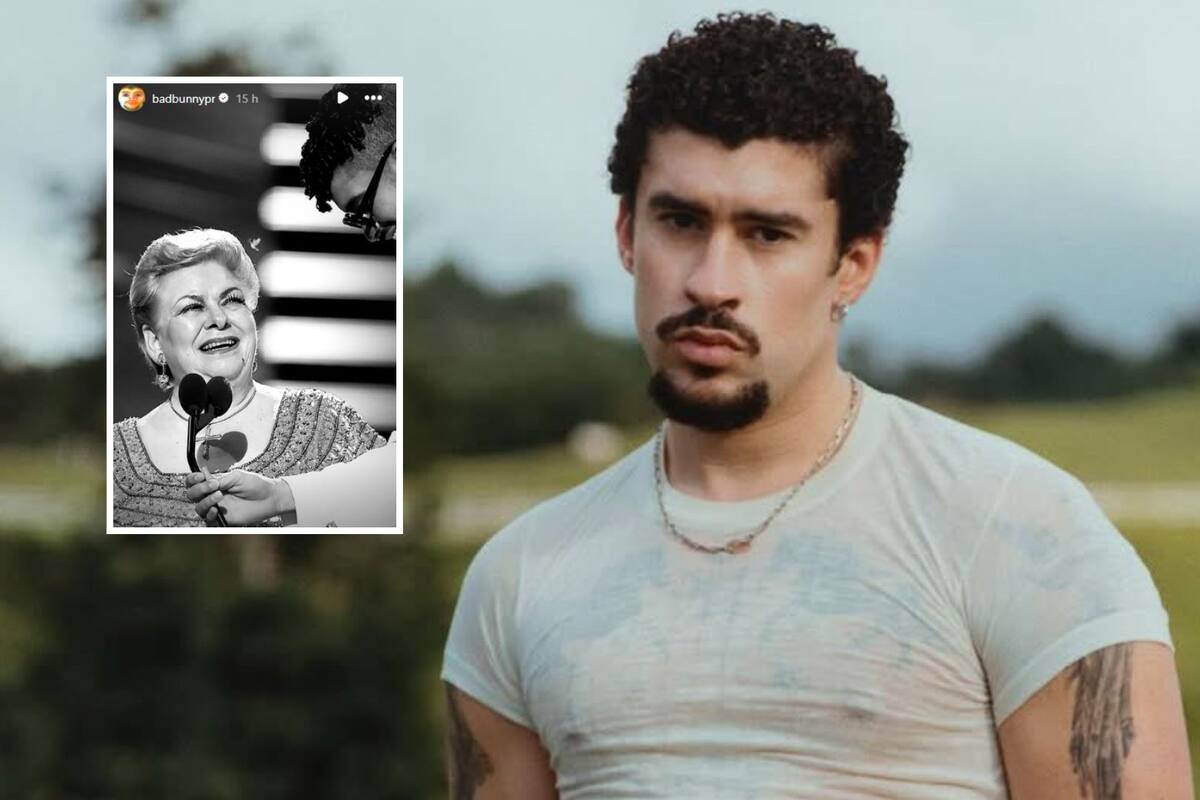 Bad Bunny reacciona a la muerte de Paquita la del Barrio