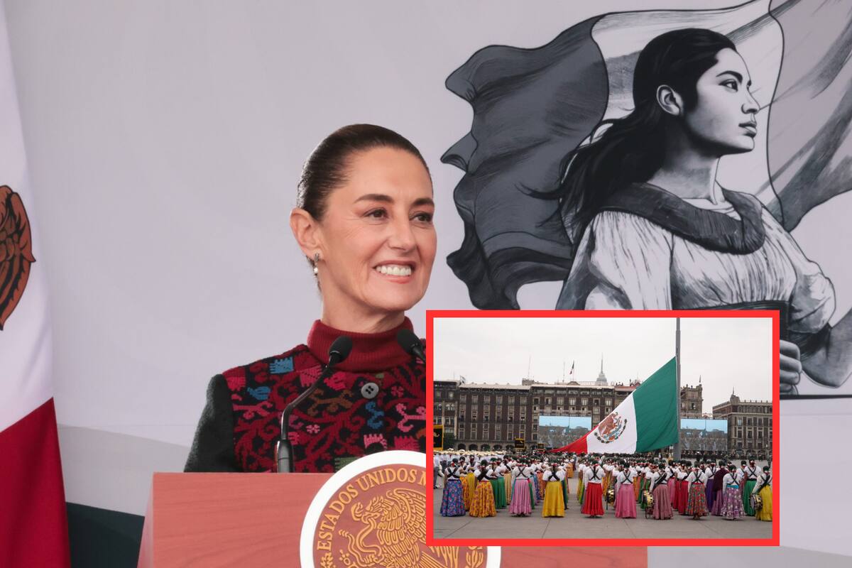 Encabeza Sheinbaum desfile por el 114 Aniversario de la Revolución Mexicana