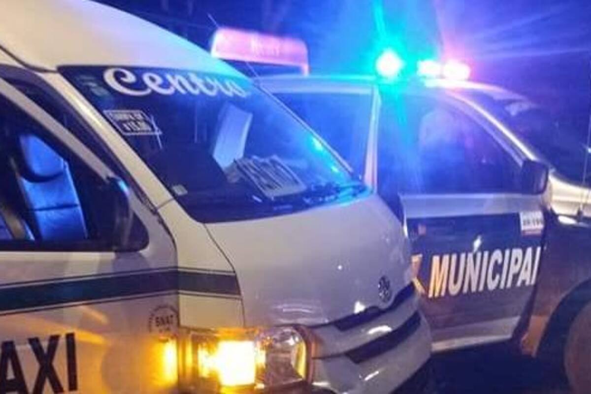Alcanza a un taxi enfrentamiento armado en el Cañón del Pato