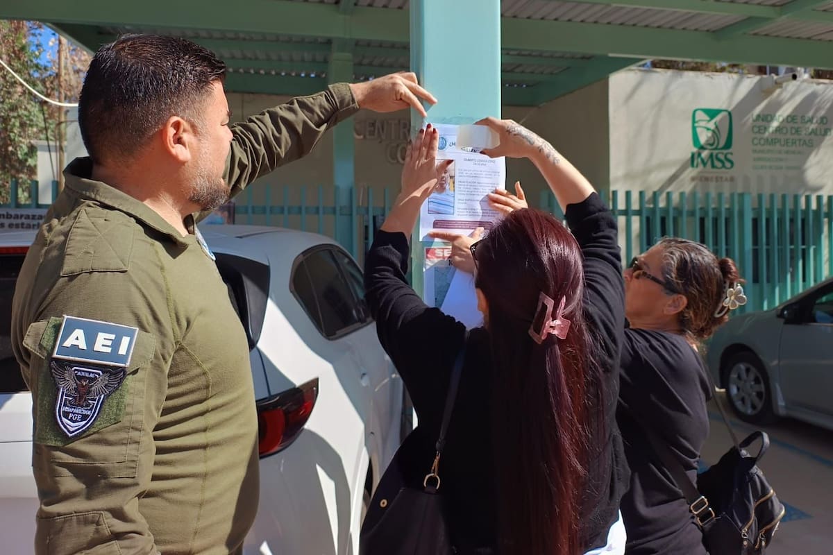 Realiza FGE operativos de búsqueda y volanteo en Mexicali