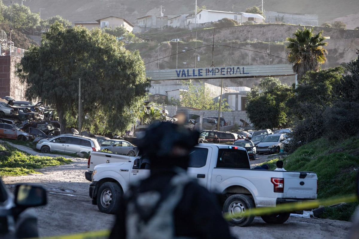 Abandonan cuerpo en acceso a Valle Imperial
