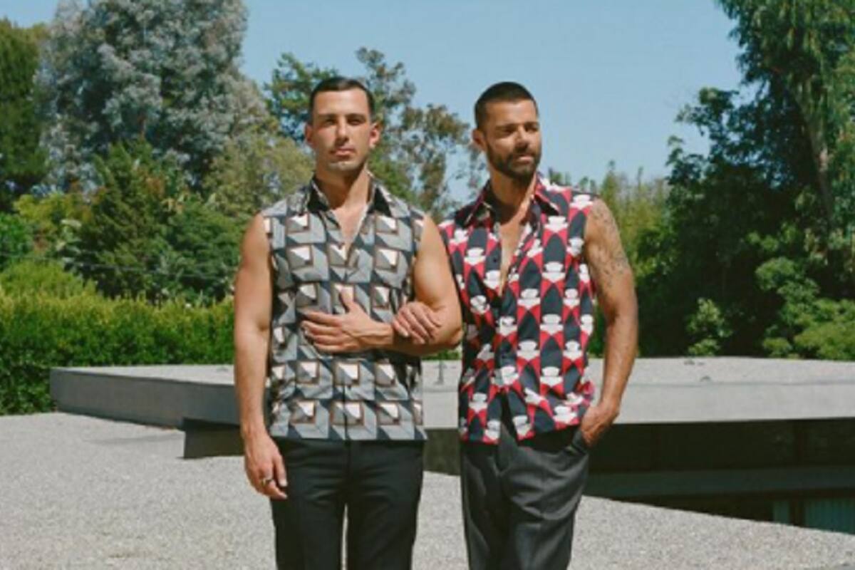 Presume Jwan Josef, esposo de Ricky Martin a su hijo Renn en Instagram