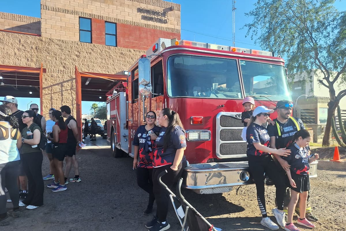 Carrera por los Bomberos de Hermosillo reúne a más de 800 corredores
