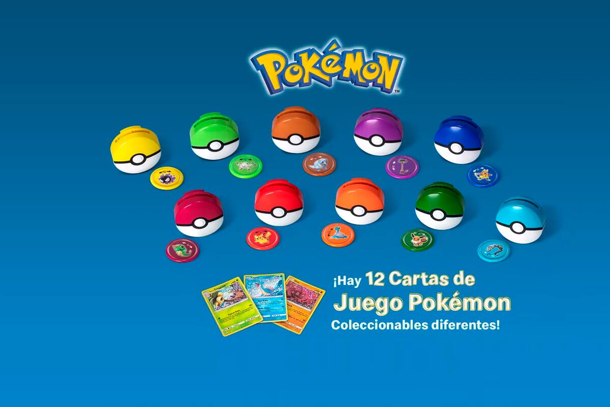 ¡Regresan los tazos de Pokémon!