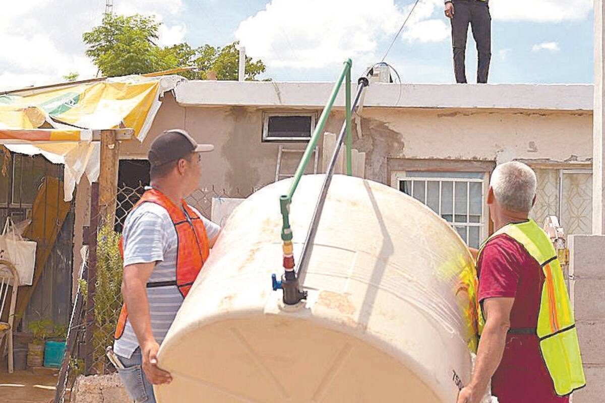 Dotarán de tinacos a mil 200 familias de Hermosillo a finales de año
