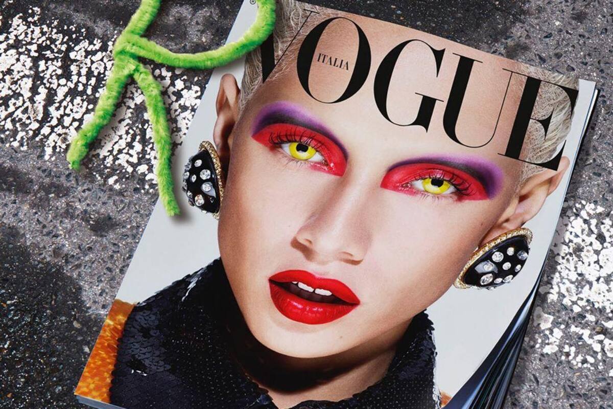 Vogue publica por primera vez una portada en blanco