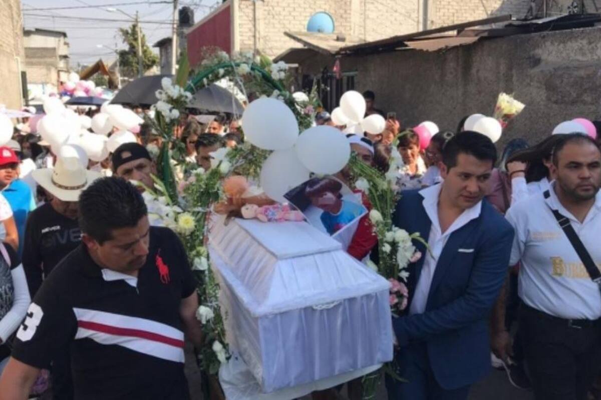 Despiden a Fátima con mariachis y peluches en Tláhuac