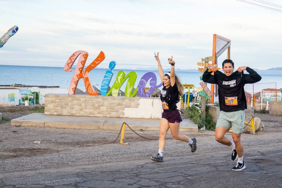 Celebran tercera edición de 21 K-ino Run en Bahía Kino