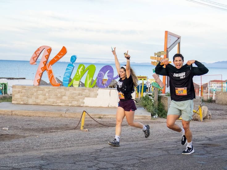 Celebran tercera edición de 21 K-ino Run en Bahía Kino