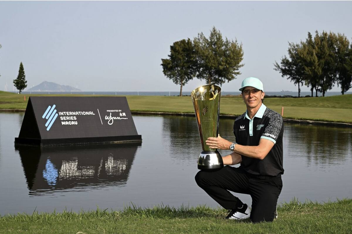 Golfista mexicano Carlos Ortiz se corona en el International Series Macau