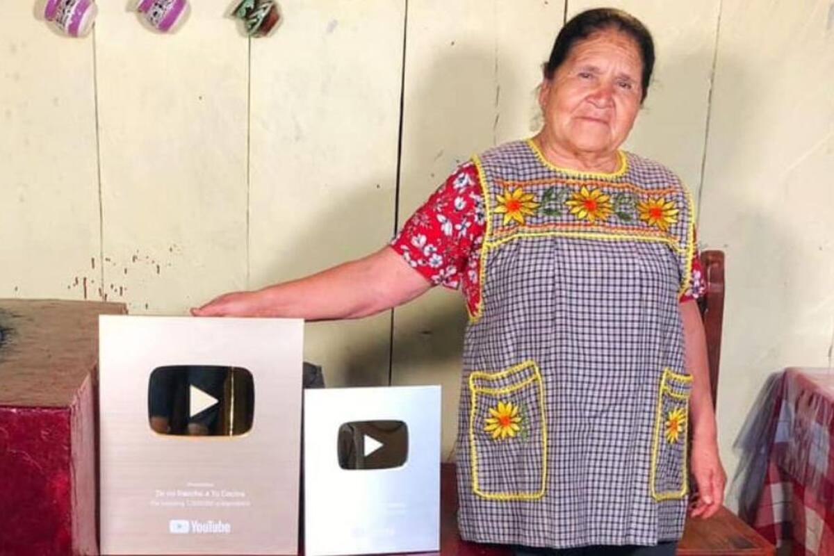 Doña Ángela, de Mi Rancho a tu Cocina, alcanza 3 millones de suscriptores en Youtube