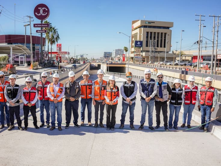 Puente a desnivel de Solidaridad y Colosio registra 93% de avance y podría entregarse antes de febrero