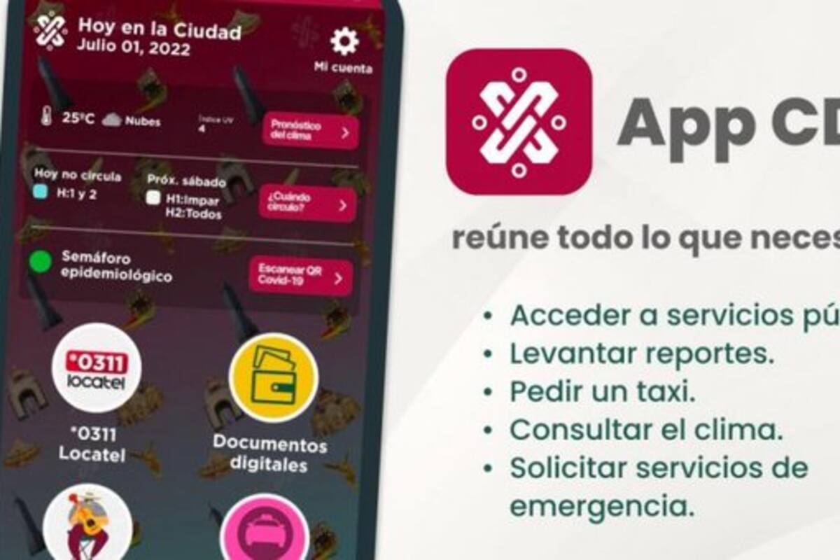 App CDMX: Usuarios Telcel, Movistar y AT&T podrán navegar sin datos