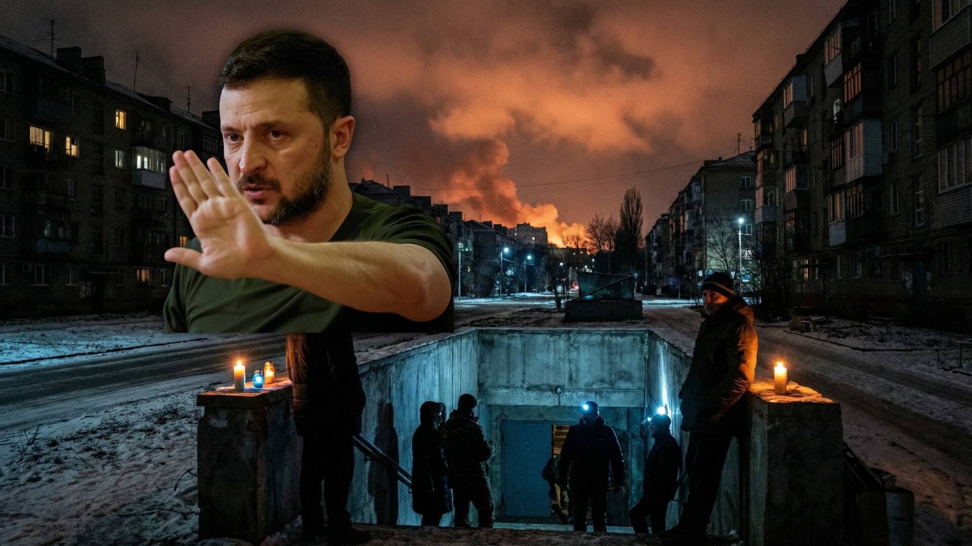 Russian Strikes Trigger Widespread Blackouts in Southeastern Ukraine as Zelensky Warns of Imminent Massive Assault