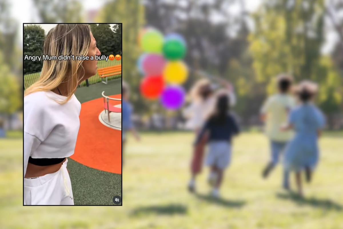 “No criaré a un bully”, madre regaña a su hijo por molestar a un niño con autismo en un parque y se hace viral
