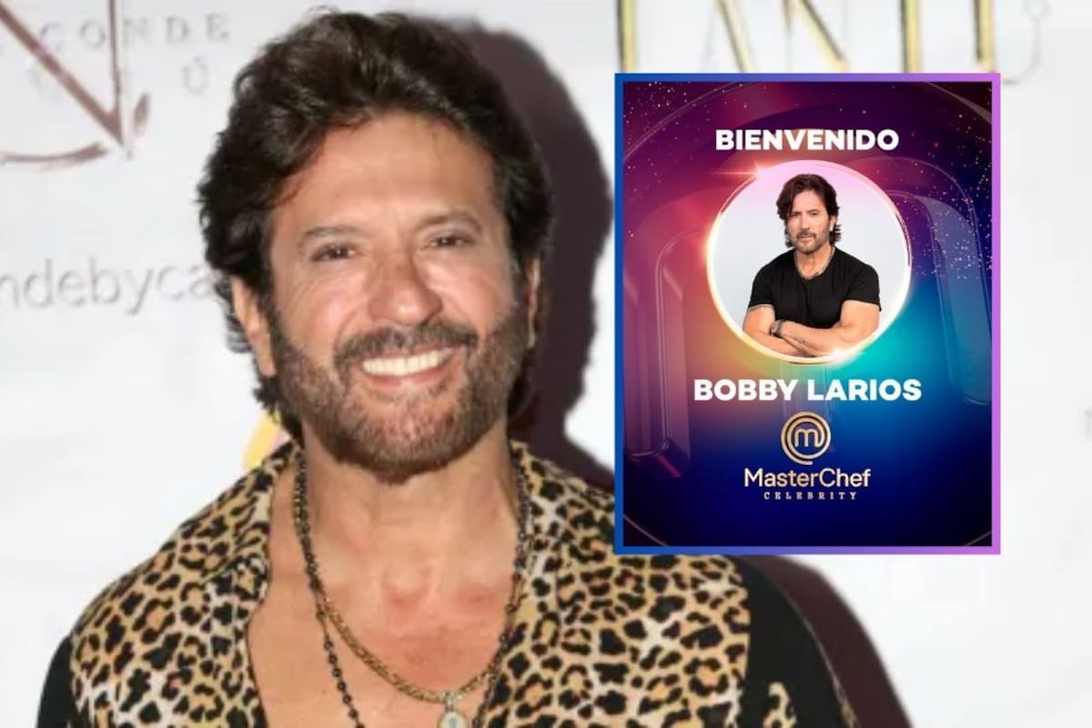 Bobby Larios se une a “MasterChef Celebrity” 2025