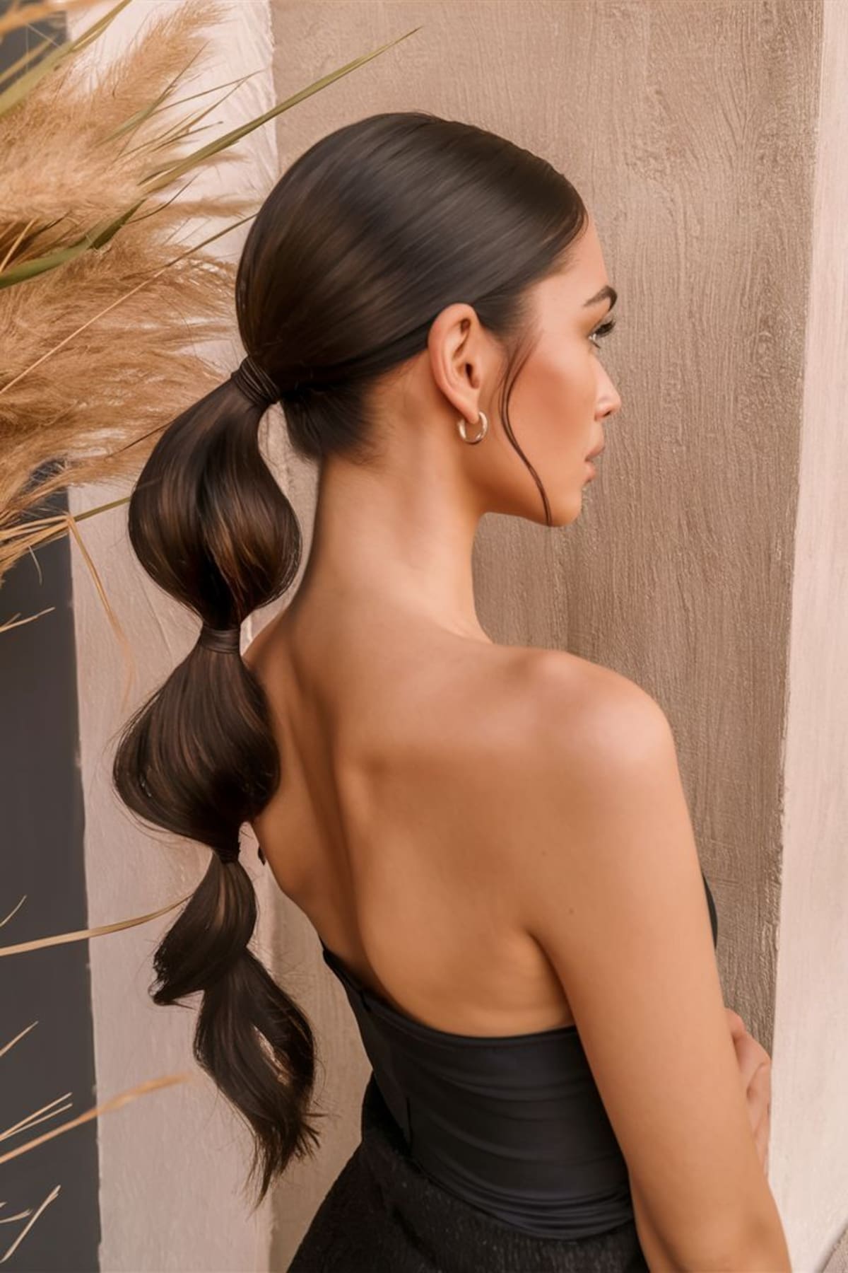 La “Bubble Ponytail” con Brillos.